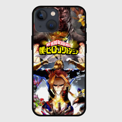 Чехол для iPhone 13 mini My hero academia коллаж из героев