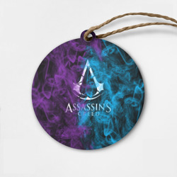 Деревянная игрушка круг Assassin's Creed