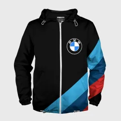 Мужская ветровка 3D BMW БМВ