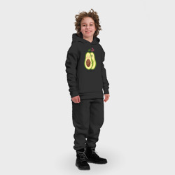 Детский костюм хлопок Oversize Влюбленные Авокадо - фото 2