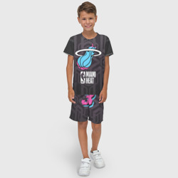 Детский костюм с шортами 3D Miami Heat 3 - фото 2