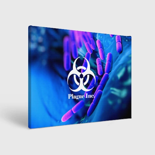Холст прямоугольный Plague Inc