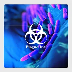 Магнитный плакат 3Х3 Plague Inc