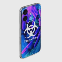 Чехол для iPhone 16 силиконовый с защитой камеры Plague Inc - фото 2