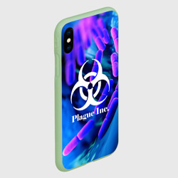 Чехол для iPhone XS Max матовый Plague Inc - фото 2