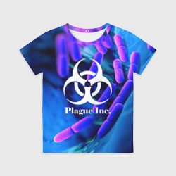 Детская футболка 3D Plague Inc