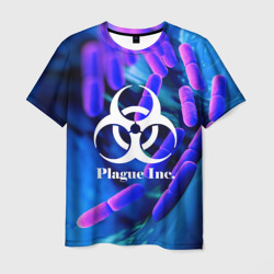Мужская футболка 3D Plague Inc