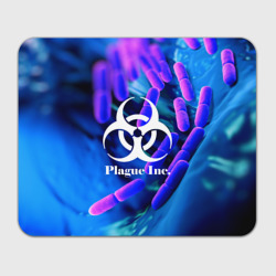 Прямоугольный коврик для мышки Plague Inc