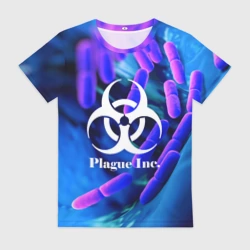 Женская футболка 3D Plague Inc