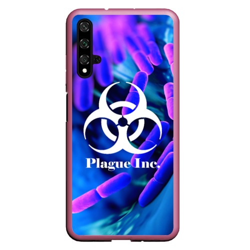 Чехол для Honor 20 Plague Inc, цвет малиновый