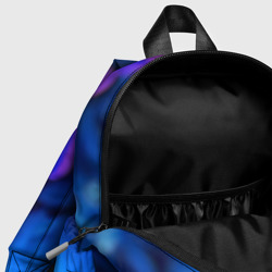 Рюкзак с принтом Plague Inc для ребенка, вид на модели спереди №4. Цвет основы: белый