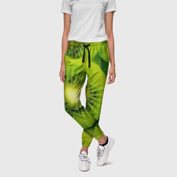 Женские брюки 3D Зеленый киви - фото 2