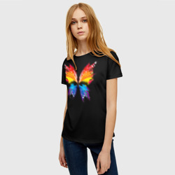Женская футболка 3D Бабочка - фото 2