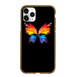 Чехол для iPhone 11 Pro Max матовый Бабочка