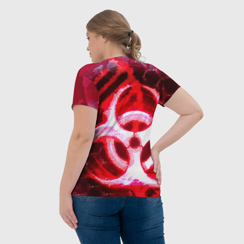Женская футболка 3D Plague Inc LB Oko, цвет 3D печать - фото 7