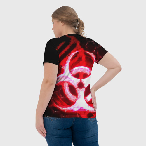 Женская футболка 3D Plague Inc ShB Oko, цвет 3D печать - фото 7