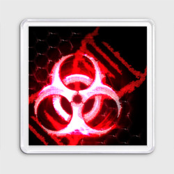 Магнит 55*55 Plague Inc ShB Oko