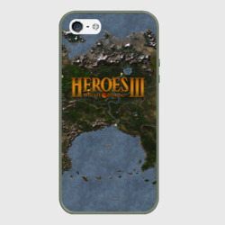 Чехол для iPhone 5/5S матовый Герои 3