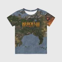 Детская футболка 3D Герои 3