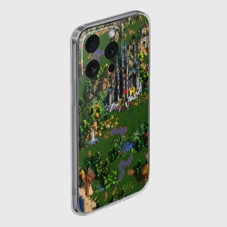 Чехол для iPhone 15 Pro Max силиконовый с защитой камеры Heroes of Might and Magic - фото 2