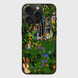 Чехол силиконовый для Apple iPhone 15 Pro матовый Heroes of Might and Magic