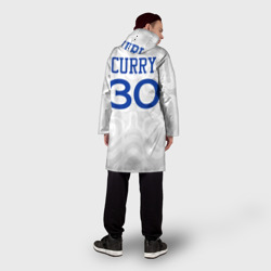 Мужской дождевик 3D Golden State Warriors - 30 number Stephen Curry - фото 2