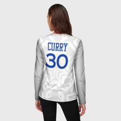 Женский лонгслив 3D Golden State Warriors - 30 number Stephen Curry - фото 2