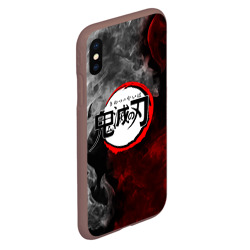 Чехол для iPhone XS Max матовый Japanese hierogliphes Steam - фото 2