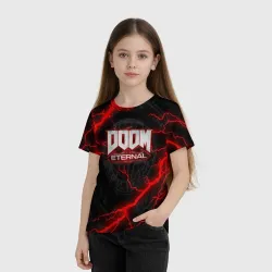 Детская футболка 3D Doom eternal - фото 2