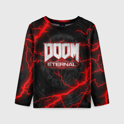 Детский лонгслив 3D Doom eternal