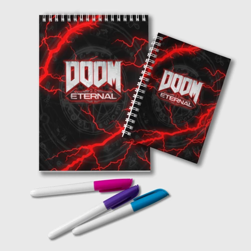 Блокнот Doom eternal
