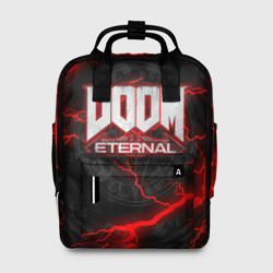 Женский рюкзак 3D Doom eternal
