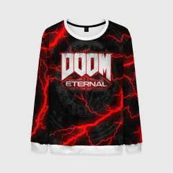 Мужской свитшот 3D Doom eternal