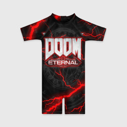 Детский купальный костюм 3D Doom eternal