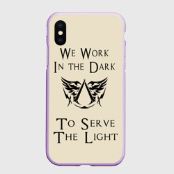 Чехол для iPhone XS Max матовый Assassins Creed