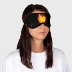 Маска для сна 3D Горячее сердце - фото 2