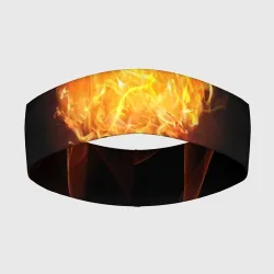 Повязка на голову 3D Горячее сердце