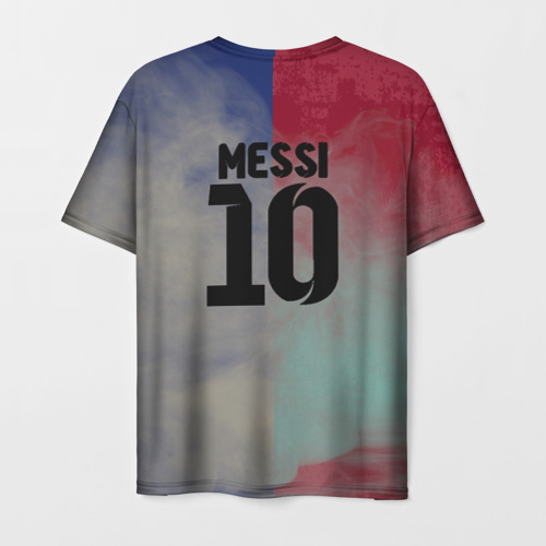 Мужская футболка 3D Messi strong Barcelona, цвет 3D печать - фото 2