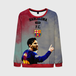 Мужской свитшот 3D Messi strong Barcelona