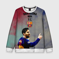 Детский свитшот 3D Messi strong Barcelona