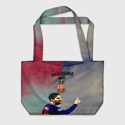 Пляжная сумка 3D Messi strong Barcelona