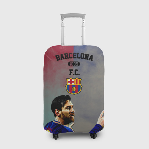 Чехол для чемодана 3D Messi strong Barcelona, цвет 3D печать