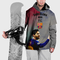 Накидка на куртку 3D Messi strong Barcelona