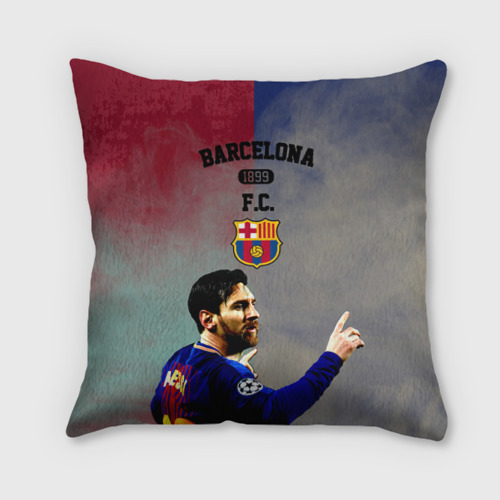 Подушка 3D Messi strong Barcelona