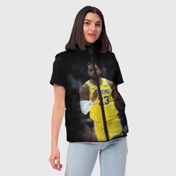 Женский жилет утепленный 3D Леброн Джеймс - фото 2