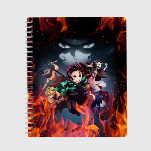 Тетрадь Клинок рассекающий демонов demon Slayer Kimetsu no Yaiba