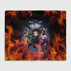 Плед 3D Клинок рассекающий демонов demon Slayer Kimetsu no Yaiba