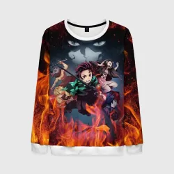 Мужской свитшот 3D Клинок рассекающий демонов demon Slayer Kimetsu no Yaiba