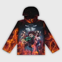 Женская ветровка 3D Клинок рассекающий демонов demon Slayer Kimetsu no Yaiba