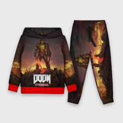 Детский костюм с толстовкой 3D Doom eternal